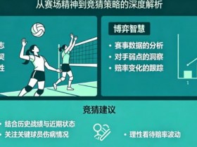 【牌手扑克】排球竞猜的量化逻辑:从“女排精神”到数据模型