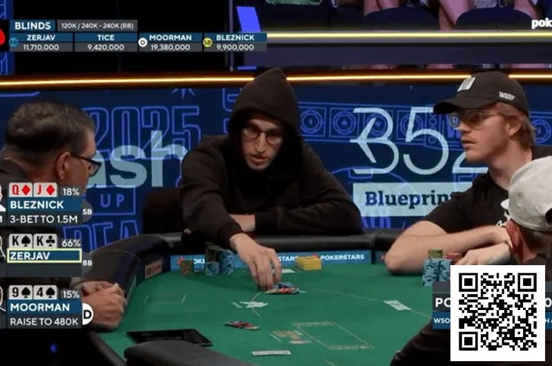 【牌手扑克】翻前4-bet变call，翻牌击中顶set，WSOP豪客赛出现angle shoot？