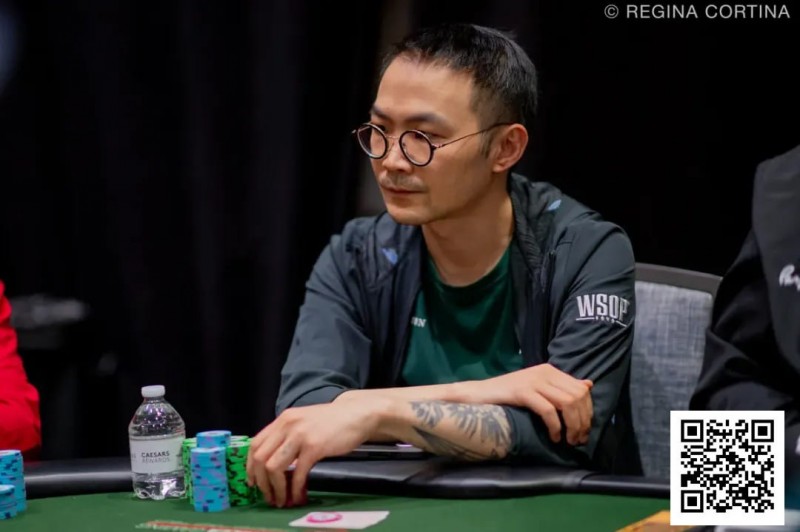 【牌手扑克】2025WSOP | Wang Yilong以第二大记分牌携手Ren Lin进入68号赛事16强