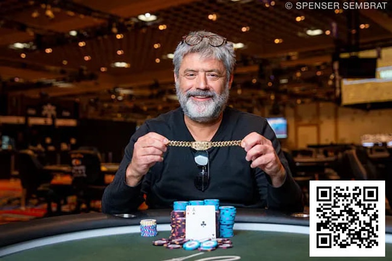 【牌手扑克】2025 WSOP | Weng Zheyu5000美元超级快速赏金赛获得第三名