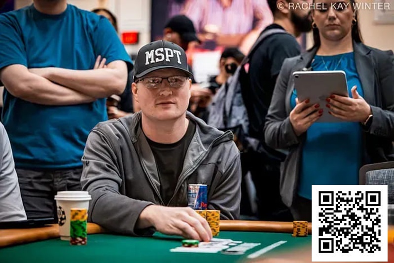 【牌手扑克】A-high泡沫线抓鸡保命翻倍，赢下WSOP主赛生死战