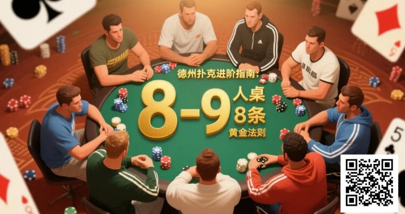 【牌手扑克】进阶：8-9人桌深码局的8条黄金法则
