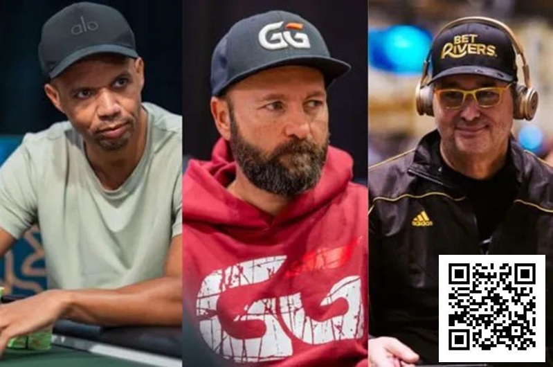 【牌手扑克】扑克三巨头的WSOP成绩单：Ivey量少而精，丹牛首次盈利，Hellmuth刷经验值