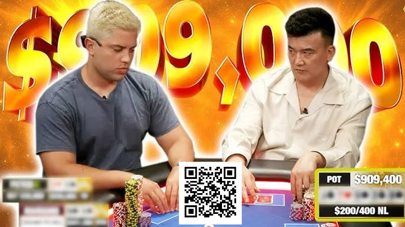 【牌手扑克】河牌同时中顺！Mariano一张牌改命，绝杀中国老板