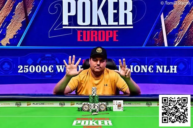 【牌手扑克】话题 | Shaun Deeb斩获WSOP欧洲站桂冠，以八条金手链并列历史第七