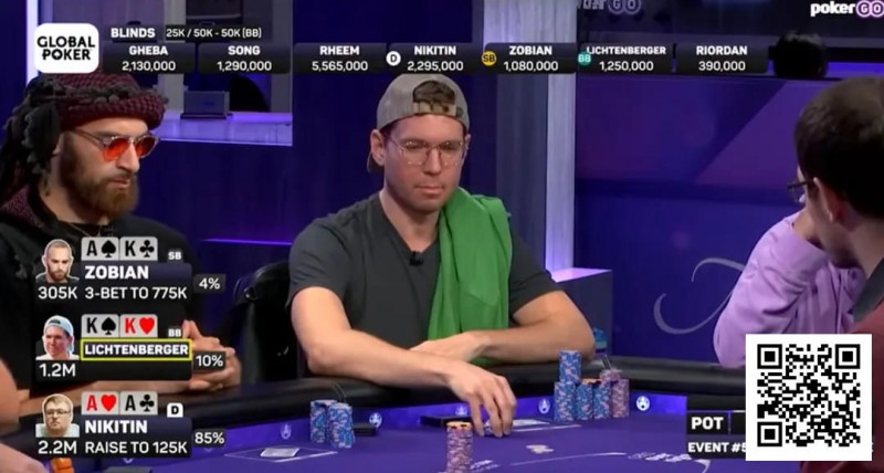 【牌手扑克】翻前三人All in，AA“双杀”KK、AK，最开心的却是其他人？