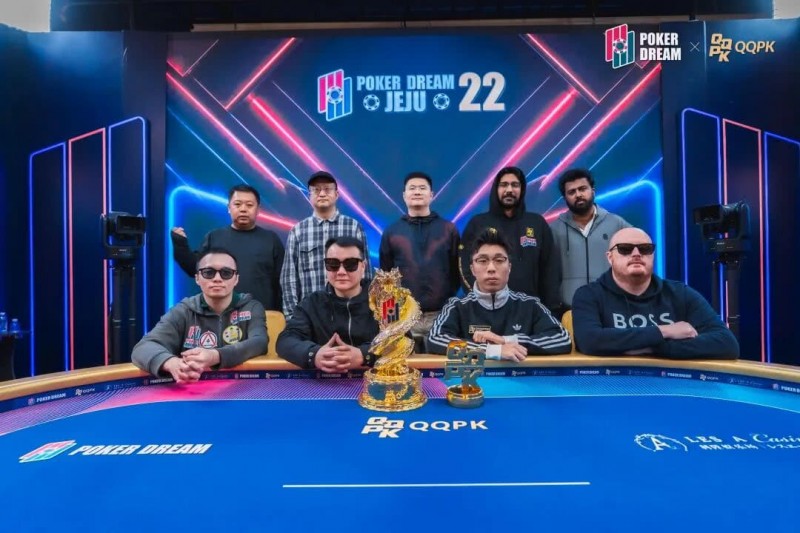 【牌手扑克】PD22济州站｜主赛FT诞生，何俊杰领衔4名中国选手决战决赛圈；QQPK战队“暖暖”从短码逆袭到QQPK大师赛季军，J High抓诈成经典！