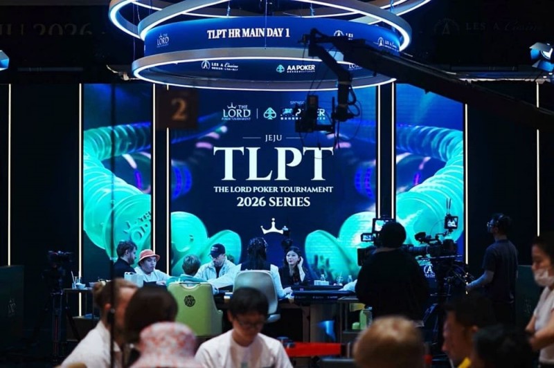 【牌手扑克】TLPT济州岛站｜火热继续！巡游豪客主赛Day1众星云集Jungleman装袋89.5万计分牌登顶CL携手11人明日争冠！10k明星挑战赛重磅来袭！