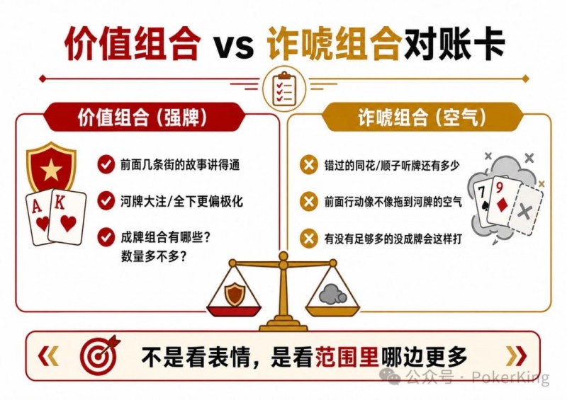 【牌手扑克】河牌全下怎么接？三步拆解，不再被“唬”走