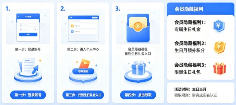 【牌手扑克】开云体育生日礼金如何领取?会员隐藏福利大公开