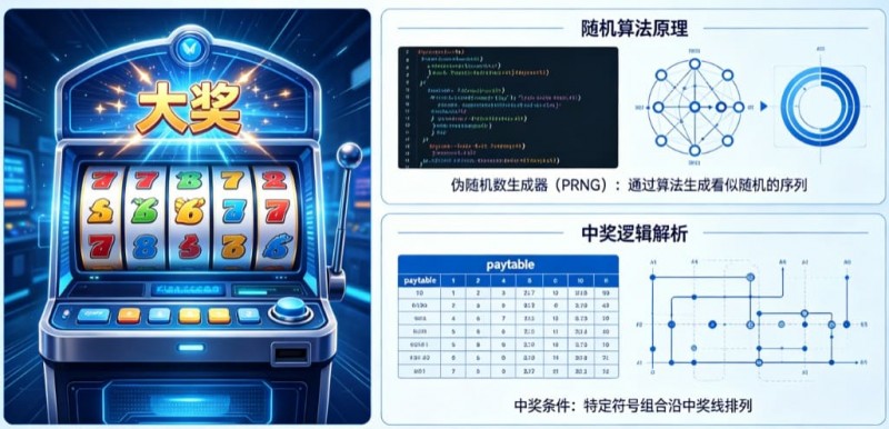 【牌手扑克】电子老虎机游戏大奖频出的背后：随机算法与中奖逻辑揭秘