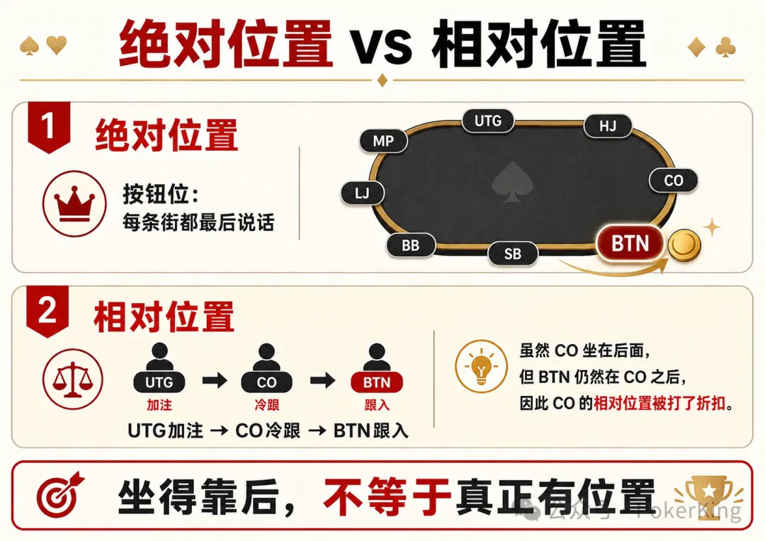 【牌手扑克】CO位跟注、按钮在后面，你其实没有“位置”——位置优势，90%的人只懂了一半