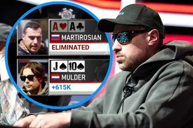 【牌手扑克】这是什么天谴局！连续两把AA被河杀，堪称WSOP最惨泡沫男