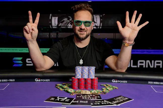 【牌手扑克】2026WSOP | 10K H.O.R.S.E.赛朱跃奇获第29名，3K六人桌DannyTang第38名