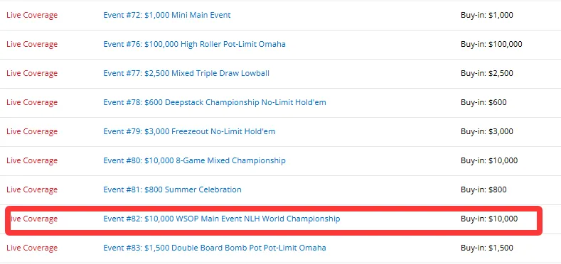 【牌手扑克】WSOP主赛A组中国军团强势出击!徐强王阳码量超200bb剑指冠军!