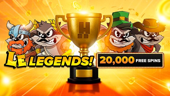 【牌手扑克】大发娱乐LE传奇锦标赛开启｜Hacksaw Gaming资格赛，20,000次免费旋转奖励等你挑战