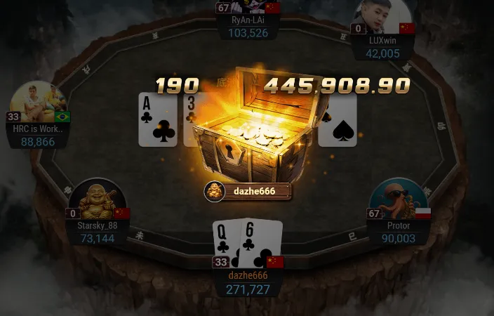 【牌手扑克】国人斩获44.5万神秘赏金!中国选手jason@mm领跑决赛桌,黄金周GG赛场盛况空前!