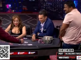 【牌手扑克】三人翻牌全下,发四次牌争夺110万美元巨池,A高成为最大赢家